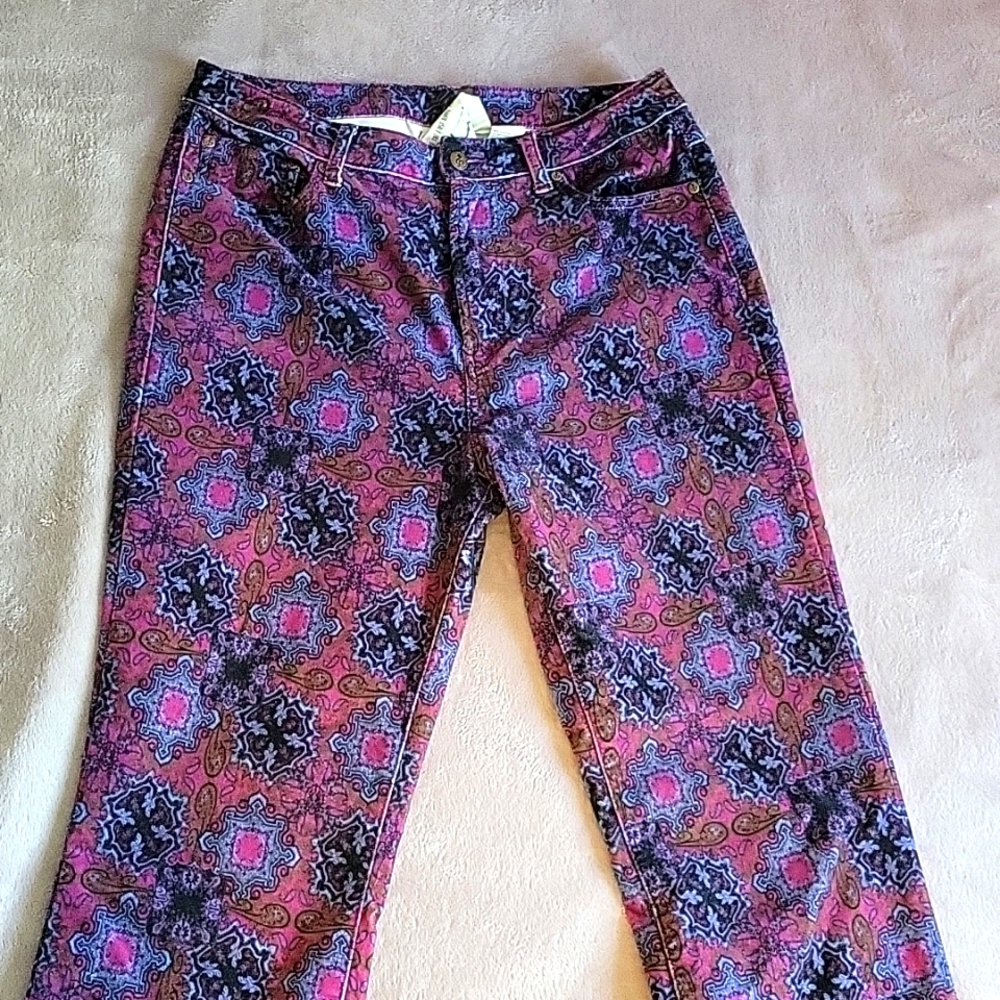 Boho velvet pants
